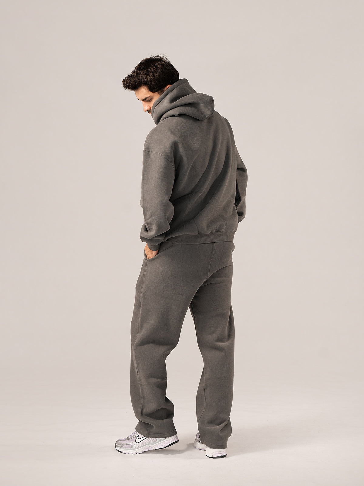 Tracksuits with drawstring - graphite