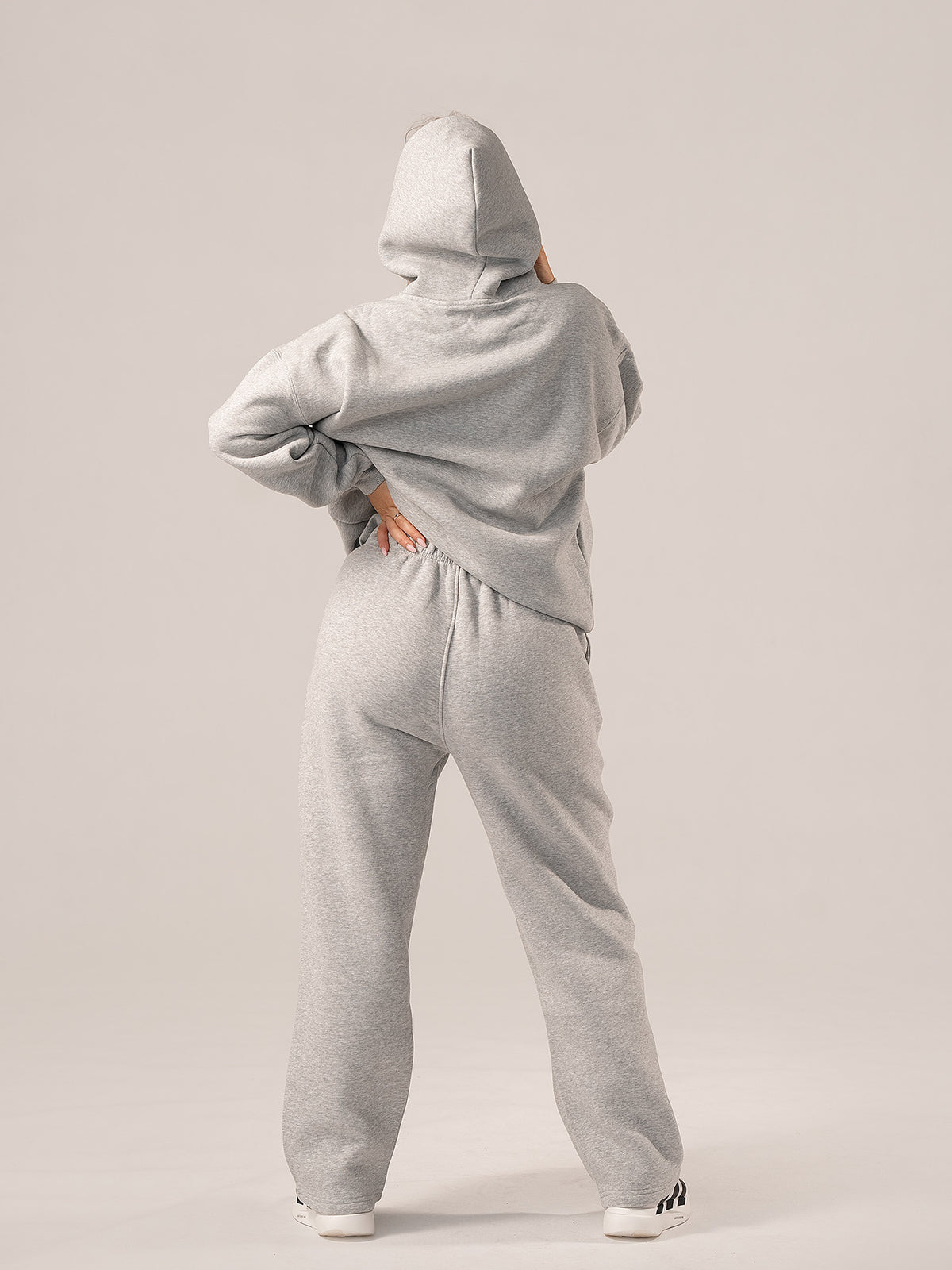 Straight leg tracksuits - melange