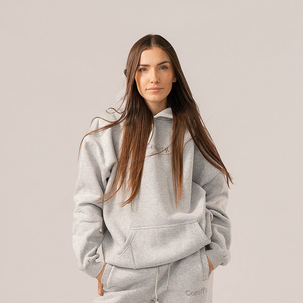 Hoodie - melange