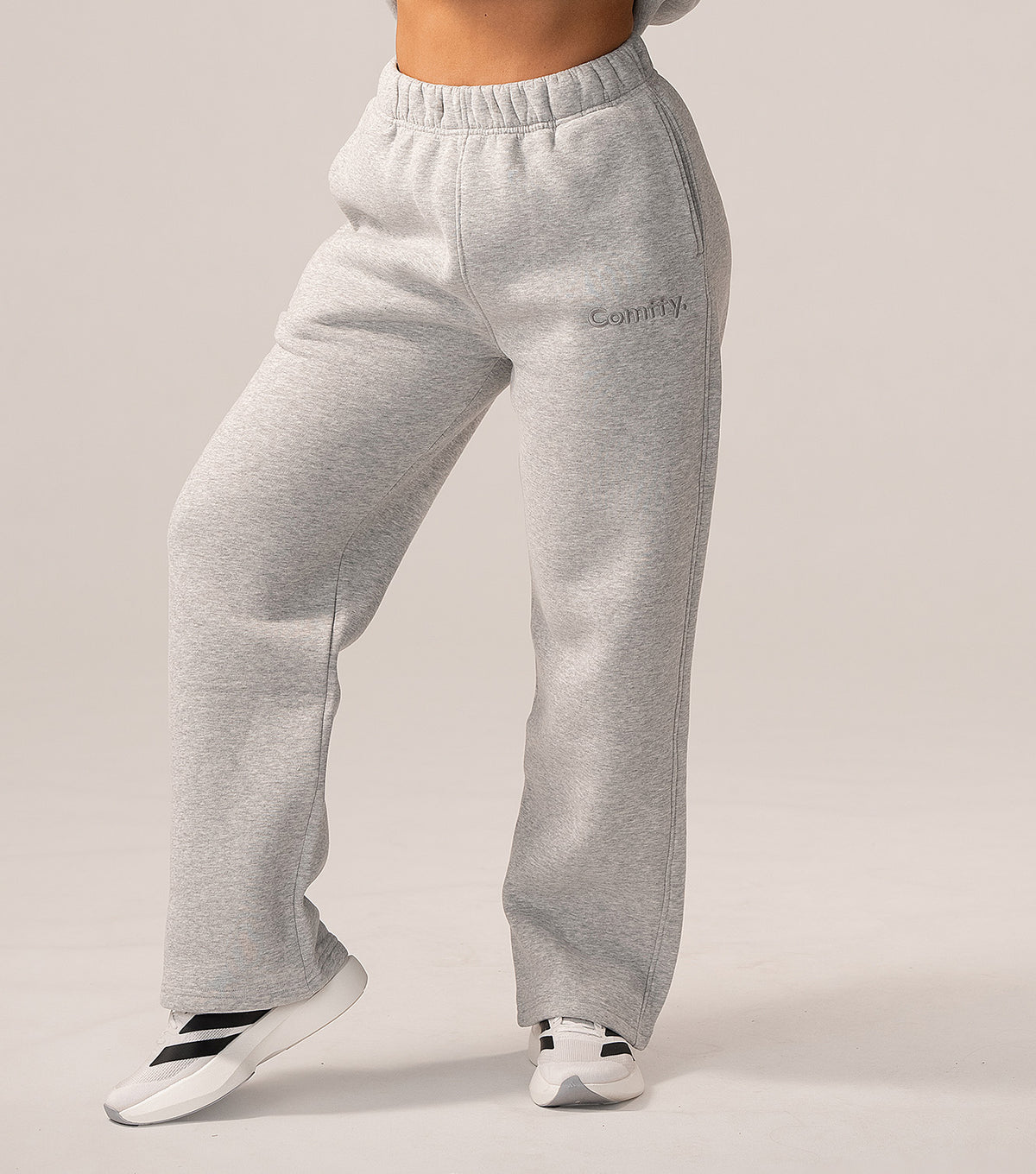 Straight leg tracksuits - melange