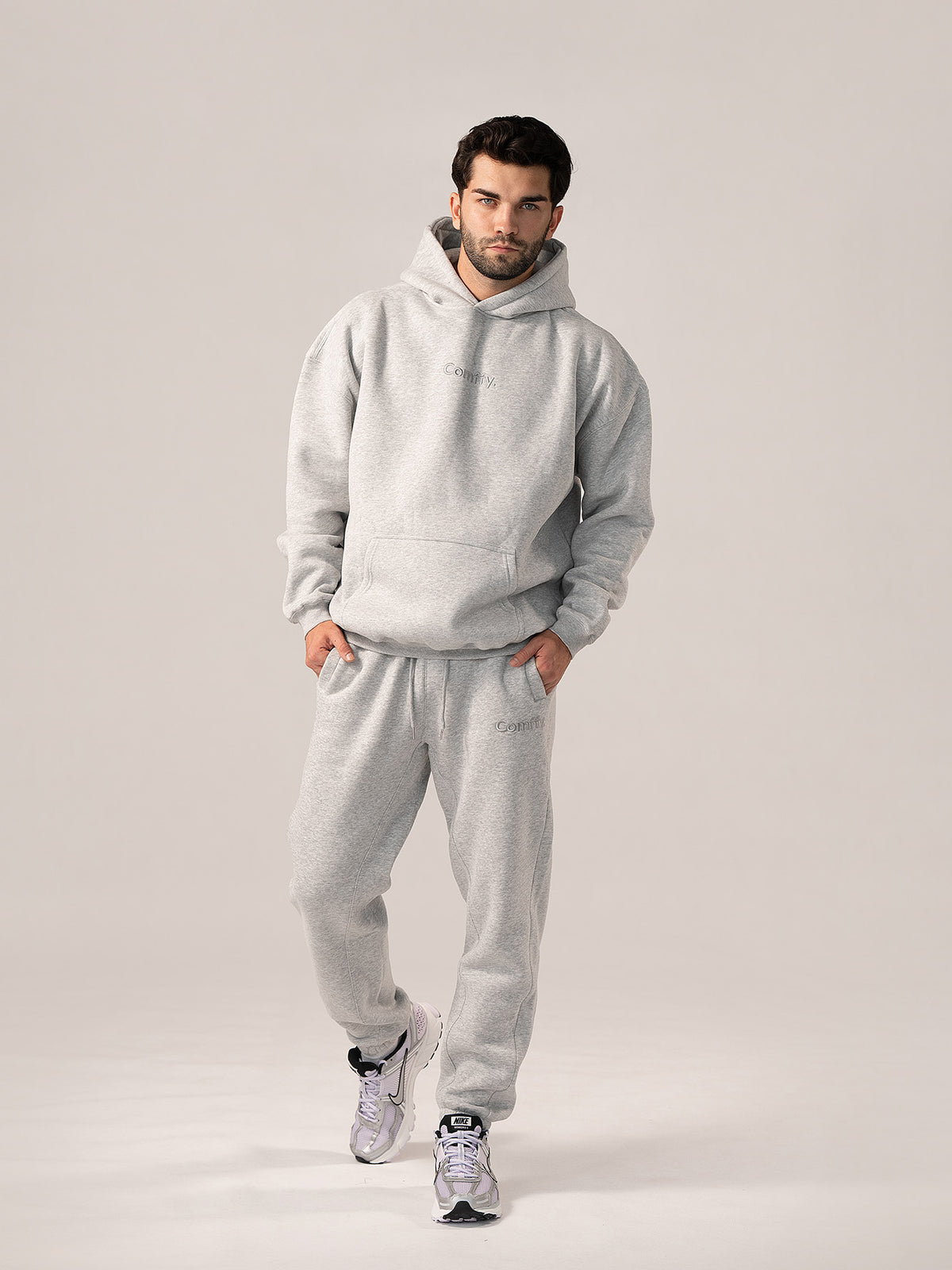 Tracksuits with drawstring - melange