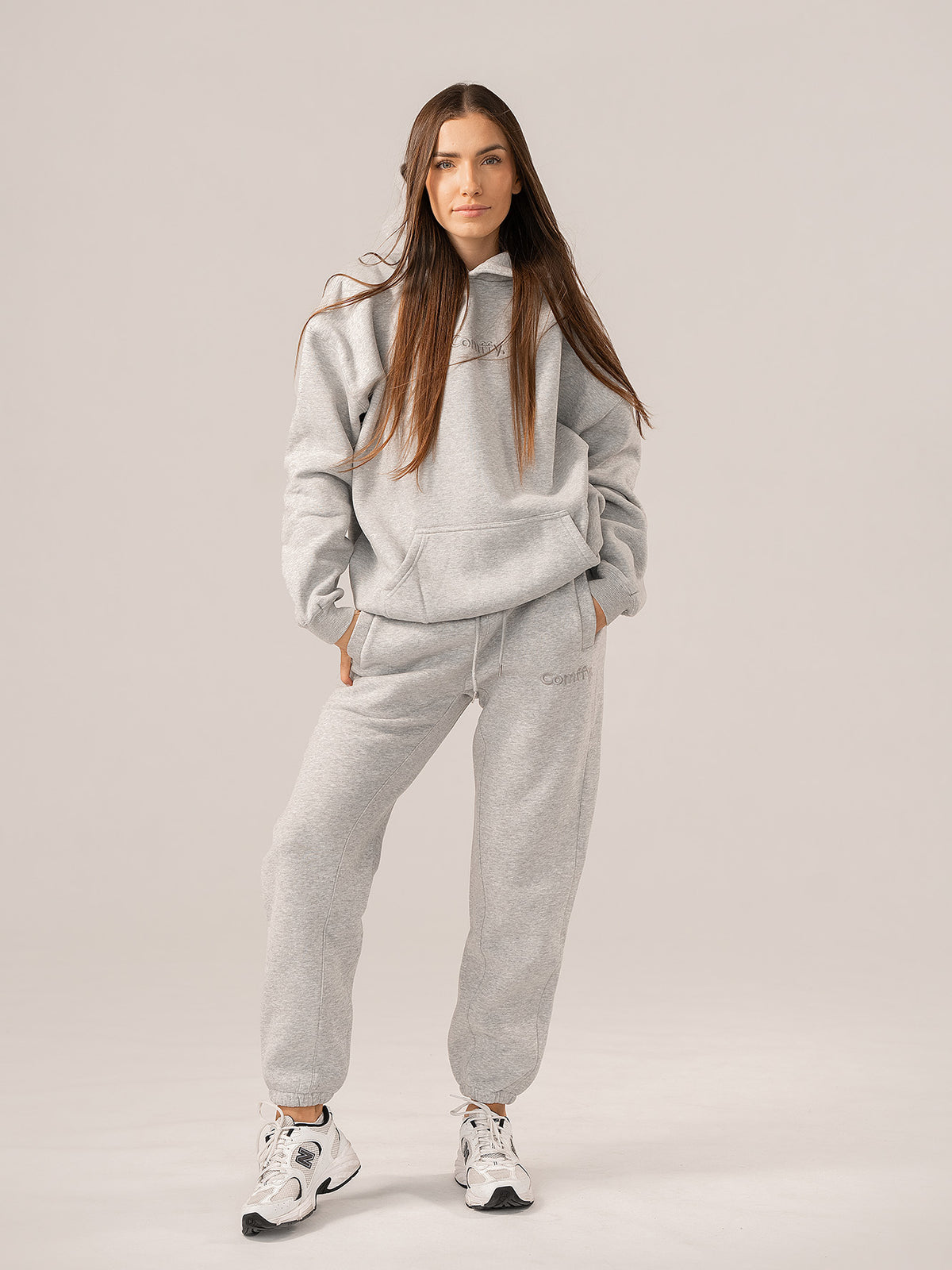 Tracksuits with drawstring - melange