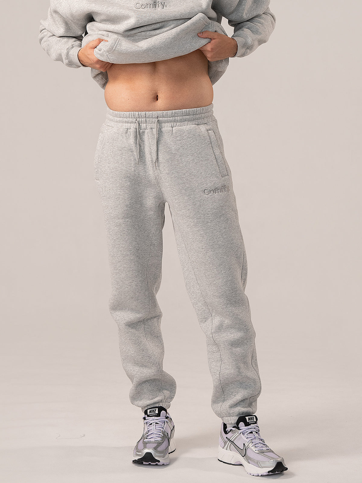 Tracksuits with drawstring - melange